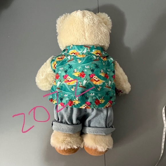 3/25$(Mix) Build-A-Bear Workshop Bear Dressed in a Hawaiian-Themed Outfit 2022 - Picture 10 of 10